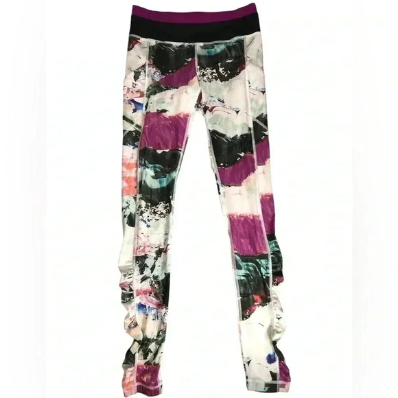 Lululemon Speed Tight III Pigment Wave Multi Color Leggings. - Picture 5 of 11